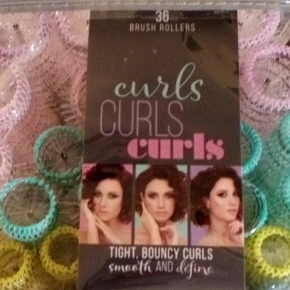 CONAIR CURLS CURLS CURLS CURLER SET NWT - Picture 3 of 5